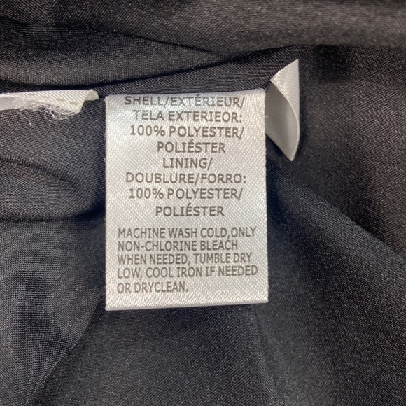 Loft Midi Super Flowy Black Fully Lined Skirt - Picture 5 of 5